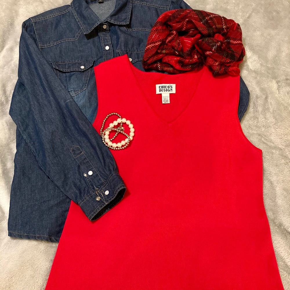 Chico’s sleeveless top